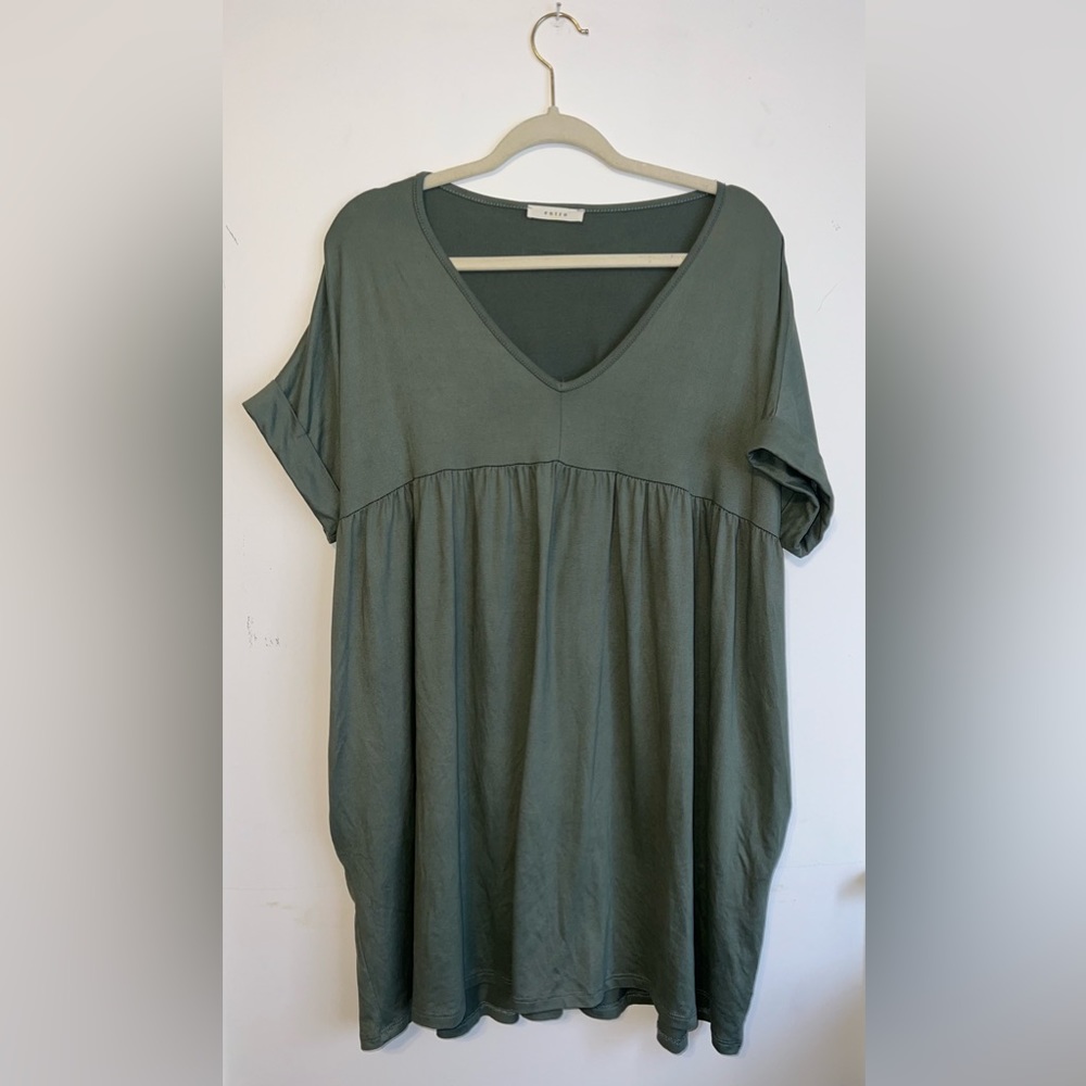 Green dress